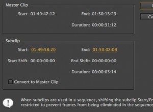 Wat is een subclip? Hoe maak je subclips in Premiere Pro? 
