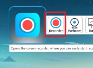 Grabador de pantalla de Microsoft 