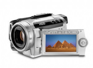 La nuova videocamera Canon con disco rigido HG10 AVCHD 