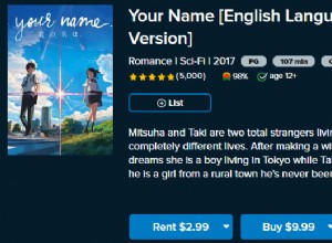 Dove guardare Kimi No Na Wa (il tuo nome) 