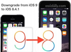 Cómo cambiar de iOS 9 a iOS 8.4.1 
