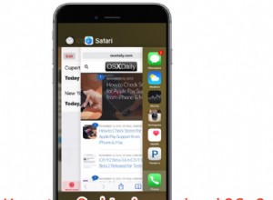 iOS 10 および iOS 9 でアプリを終了する方法 