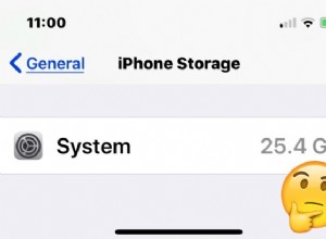 Cómo reducir el tamaño de almacenamiento del  sistema  en iPhone o iPad 