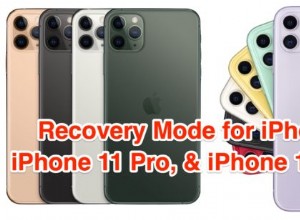 Come utilizzare la modalità di ripristino su iPhone 11, iPhone 11 Pro, iPhone 11 Pro Max 