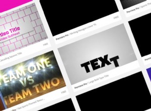 Dal fotografo al videografo:utilizzo dei modelli di grafica animata di Adobe 