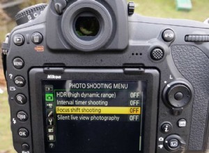 Cómo utilizar Focus Shift en la Nikon D850 para capturar imágenes apiladas de enfoque