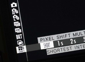 Come utilizzare la modalità Fujifilm Pixel Shift Multi Shot