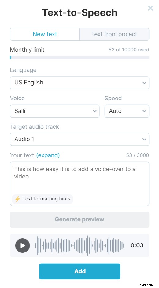 Eenvoudige voice-overgids:voeg online professionele audio toe aan uw video s 