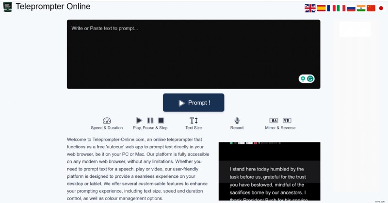 Top 7 online telepromptertools voor vlekkeloze videopresentaties 