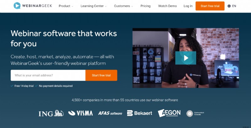 Top 10 webinarplatforms voor 2023 | Vergroot de betrokkenheid en schaal uw evenementen 