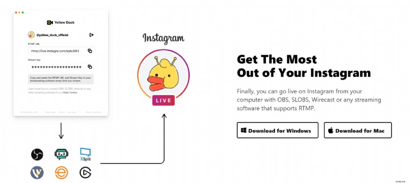 Vai in diretta su Instagram dal tuo computer:una guida passo passo