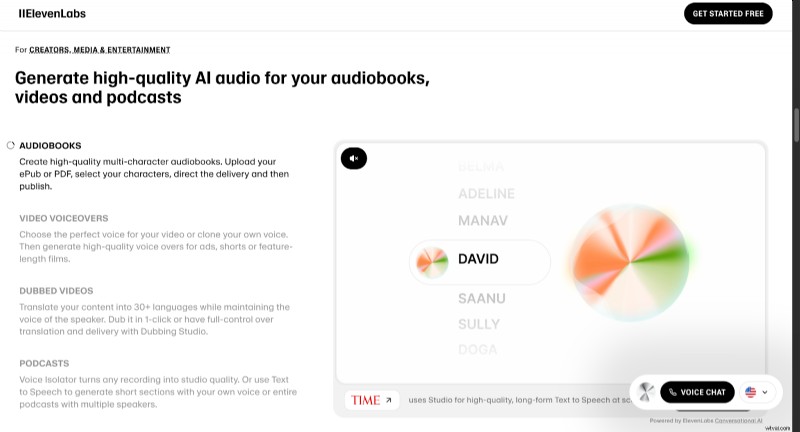 Beste hulpmiddelen voor AI-stemwisselaars:realistisch stemklonen en effecten | Flixier 