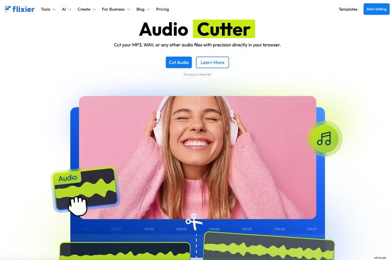 WAV-bestanden online bewerken:gratis audio-editor van hoge kwaliteit 