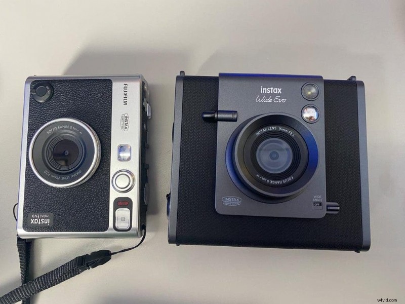 Fujifilm Instax Wide Evo:hybride instantcamera - Functies en recensie 