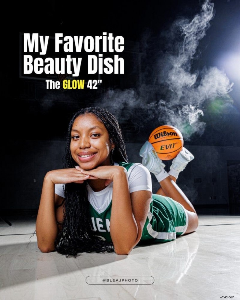 Licht beheersen:de reis van een fotograaf met de Glow EZ Lock Beauty Dish 