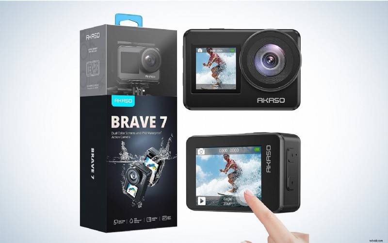 Akaso Brave 7 4K-actiecamera:waterdicht en betaalbaar – $ 139 