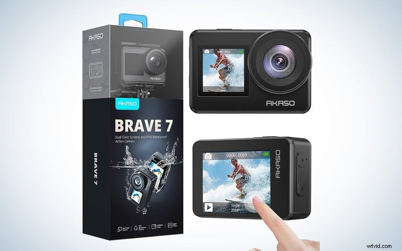 Akaso Brave 7 4K-actiecamera:waterdicht en betaalbaar – $ 139 