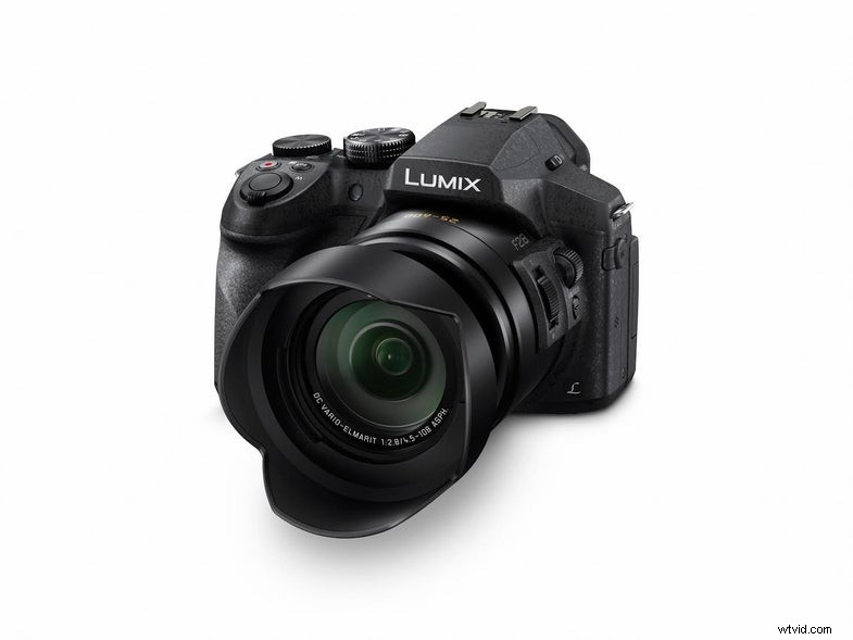 Panasonic Lumix FZ300:24‑X 24‑60 mm-equivalent, F/2.8-lens:compacte camera met 4K-video en snelle prestaties 