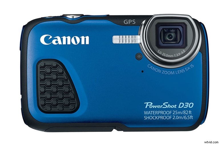 Canon PowerShot D30:robuuste waterdichte camera - recensie 