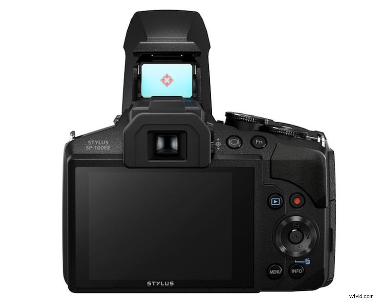 Olympus SP-100 Superzoom-camera:geweerachtig gericht op verbluffende foto s 