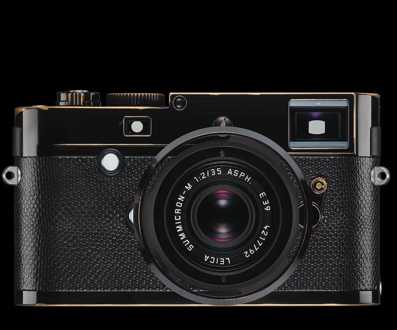 Leica M-P  Correspondent :Lenny Kravitz Samenwerking en pre-distressed finish 