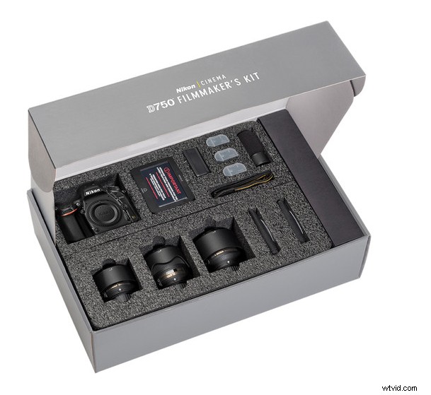Nikon D750 Filmmaker’s Kit:alles-in-één-bundel voor $ 4.000 
