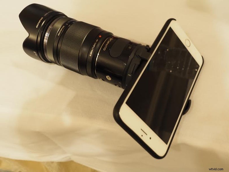 Olympus Air:Smartphone Camera Companion - Verwisselbare lens en verbeterde fotografie