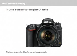 Nikon D750 Flare Issue:Officiell servicerådgivning och reparationsinformation 