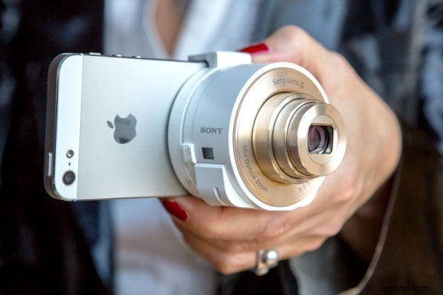 Kort testrapport Sony QX10 &QX100:smartphonecamera s (2013) 