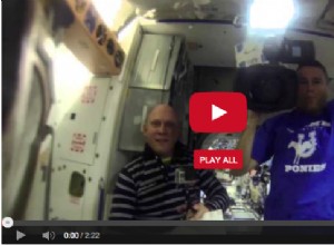 GoPro in de ruimte:astronauten verkennen zero-gravity met actiecamera 