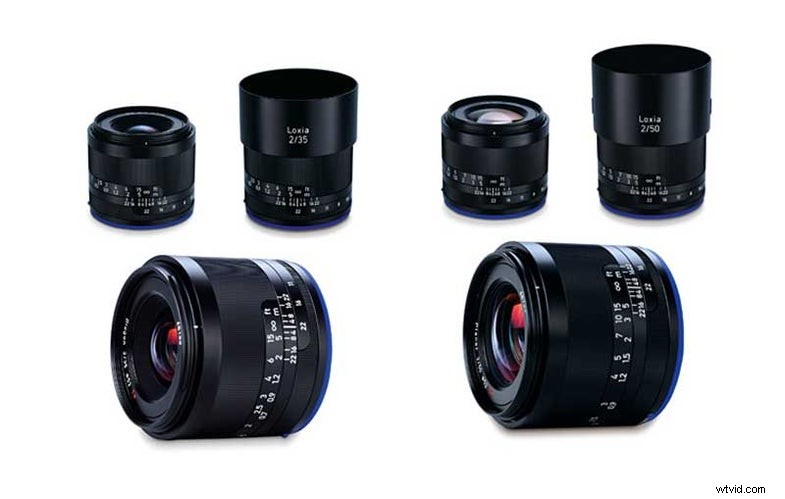 Zeiss Loxia 2/35 en 2/50 lenzen met handmatige focus voor Sony E-Mount – nieuwe release 