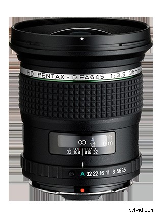 Ricoh Pentax 645Z 35 mm f/3.5-lens:een nieuwe middenformaatoptie 