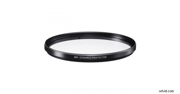 Sigma WR keramisch lensfilter:10x hardere bescherming voor uw camera 