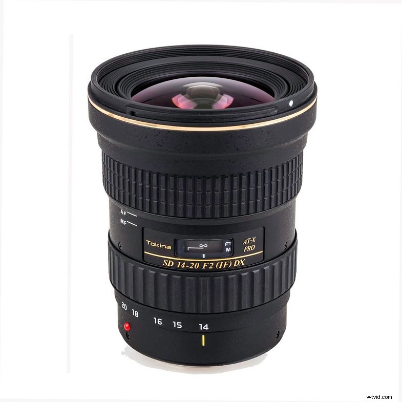 Kort testrapport Tokina AT-X 14-20 mm f/2 DX-lens:groothoekprestaties 