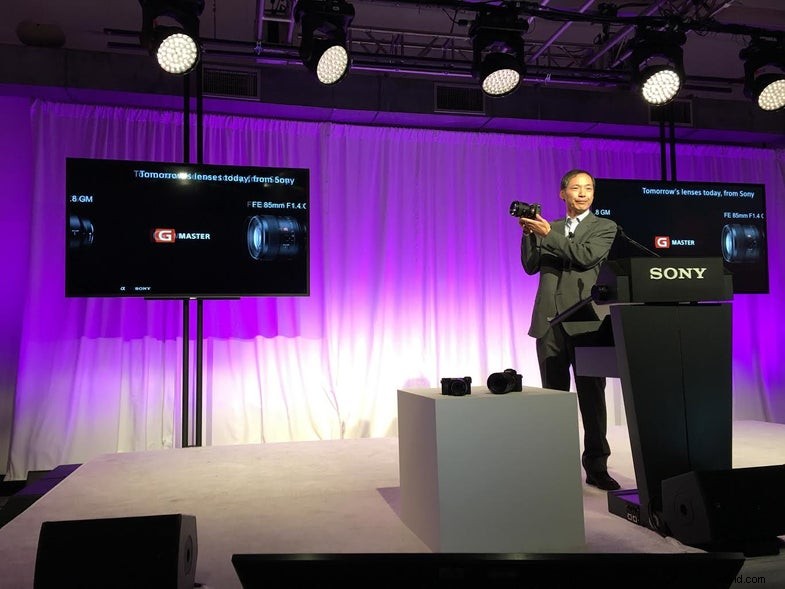 Sony G Master-lenzen:nieuwe Prime- en zoomopties voor professionals 