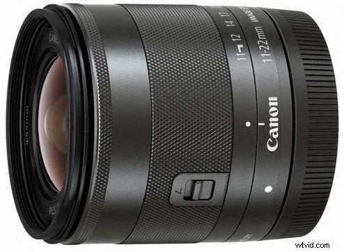 Canon EF-M 11-22mm f/4-5.6 IS STM-lens gelanceerd in Europa:specificaties en details 