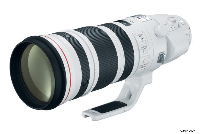 Canon 200-400 mm f/4L IS USM-extender:supertelefotolens op professioneel niveau - $ 11.799