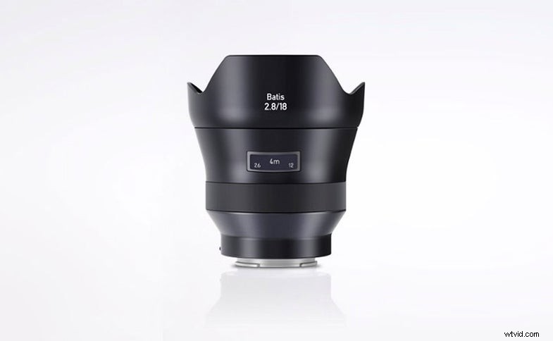 Zeiss Batis 18 mm f/2.8:een nieuwe groothoeklens voor full-frame camera s van Sony 