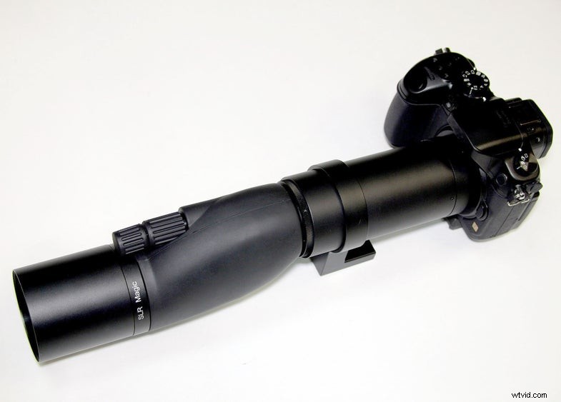 SLR Magic Monster Lens II:Bereik 840-2520 mm zoom voor digiscoping 