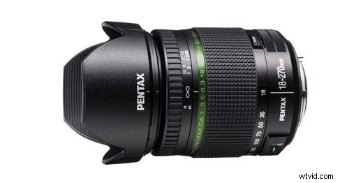 Pentax lanceert 18-270 mm en 560 mm lenzen voor camera s met K-vatting 