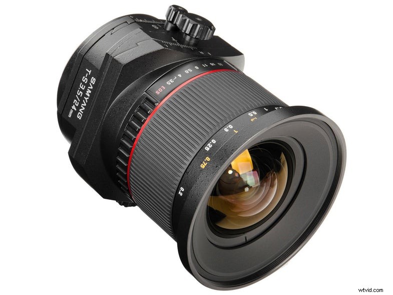 Samyang T-S 24 mm f/3.5 tilt-shiftlens:budgetvriendelijke groothoeklens? 
