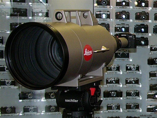 Leica APO-Telyt-R 1600 mm lens: s werelds duurste cameralens 