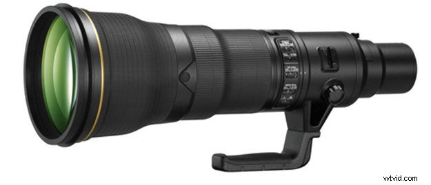 Nikon kondigt 800 mm f/5.6 VR-superteleobjectief aan - de langste AF Nikkor 