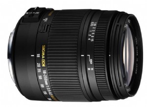 Lente Sigma 18-250 mm F/3.5-6.3 DC Macro OS HSM:zoom compacto para fotografía versátil 