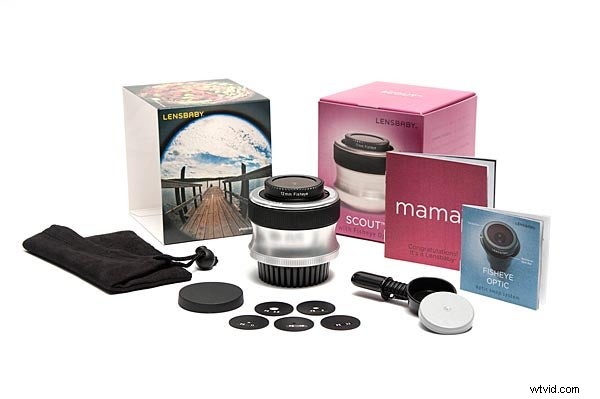 Lensbaby Scout:12 mm fisheye-lens met 160 ° hoek - fotografienieuws 