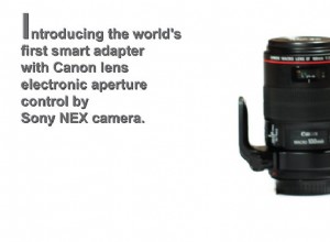 Adaptador Canon EF a Sony NEX con apertura electrónica - Conurus &Metabones 