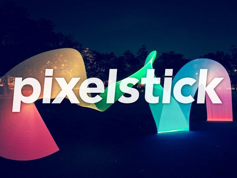 Pixelstick Kickstarter:een revolutie in lichtschilderen met verbluffende effecten