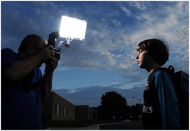 Sunbounce Bounce-Wall:bereik een zachte, natuurlijke flits zowel binnen als buiten 