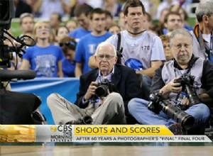 Rich Clarkson, 60letý fotograf Final Four, odchází do důchodu po desetiletích zachycení březnového šílenství 