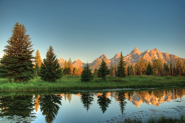 Grand Teton-zonsopgangfotografie:de voorgrondcompositie beheersen | Mentor-serie